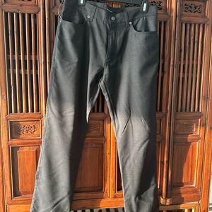 Men's dark grey zegna slacks